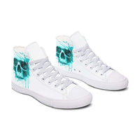 Fashion Printed Couple High Top Canvas Shoes