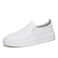Fashion Men's Cowhide Noodle Casual Shoes
