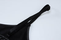 Fashion Solid Color Slimming Navel Strap Bra
