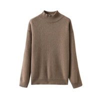 Women's Solid Color Casual Knitted Base Layer Top