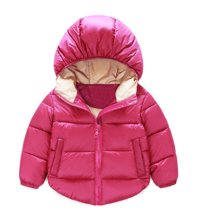 Winter Children's Clothing Cotton-padded Casual Down Jacket