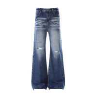 Denim Pants For Men And Women Straight-leg Bootcut Wide-leg Denim Pants