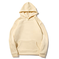 Short-sleeve Unisex Hoodie Pullover Jacket Solid Color