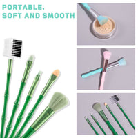 5 Pcs Beauty Tools Portable Makeup Brush