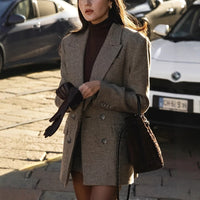 Elegant And Stylish Plaid Blazer For Women