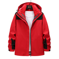 Waterproof Three-in-one Warm Workwear Embroidery
