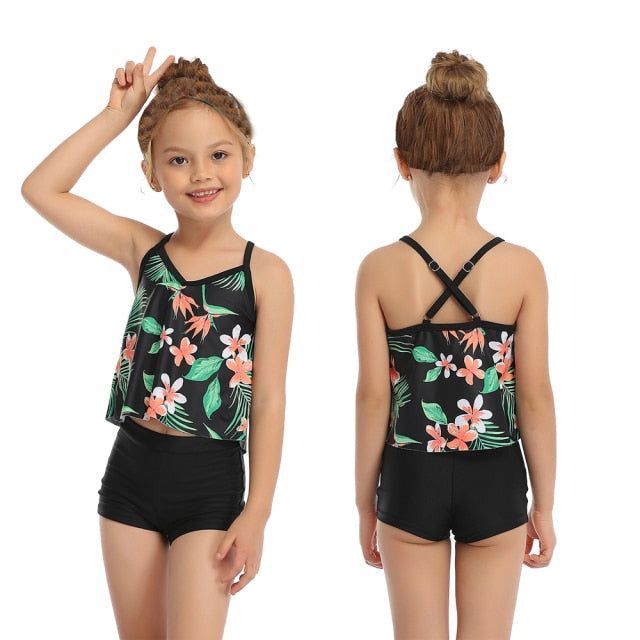 Swimsuit Conservative Swimwear Fashion Tankini