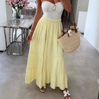 Stylish Elegant And Minimalist Pleated Skirt For Everyday Casual Wear
