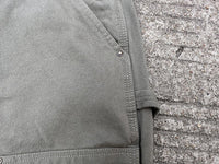 Washed Old Double Knee Canvas Overalls Cutting Pants