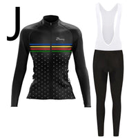 Long-sleeved Cycling Jersey And Bib, Running And Mountain Biking Sports Suit