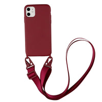 New Hot Sell Liquid Silicone Lanyard Phone Case
