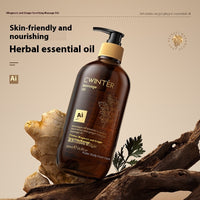 Massage Essential Oil Whole Body Use Meridian Scraping Massage
