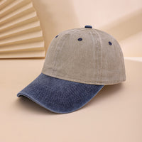 Men's And Women's Matching Embroidered Small Circle Striped Adjustable Washable Fashion Casual Baseball Cap For Daily Commuting And Traveling Combinations