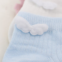 Men And Women Baby Cute Socks Angel Wings Socks Children Non-slip Cotton Socks