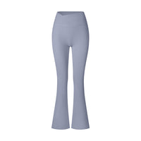 Women's Brushed Texture High Waist Cross Shaping Yoga Pants