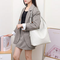 Womens Stylish Casual Crossbody Bag With A Genuine Leather Texture