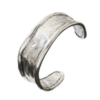 Heavy-duty Textured Curved Distressed Bracelet
