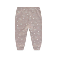 Baby Cotton Four Seasons Trousers Breathable High Waist Belly Protection