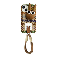 Vintage Brown Rabbit Phone Case