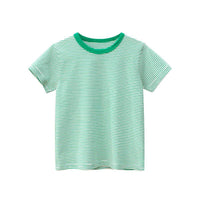 Striped Baby Clothes Bottoming Shirt