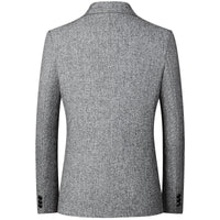 Men's Leisure Suit Spring Thin Middle-aged Single-West Top