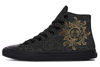 High Top Canvas Shoes For Printing Lovers