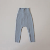 Leggings Girls Solid Color High-waisted Trousers