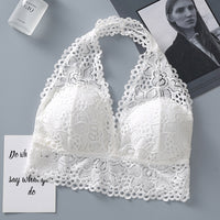 Lace Halter Vest Tube Top Underwear Women's Bra
