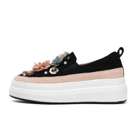 Spring Korean Style Platform Shoes For Women's Outer Wear