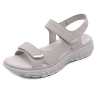 Sports Style Wedge Lightweight Velcro Plus Size Slippers Women
