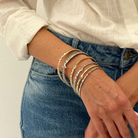 Stylish Instagram-Ready Fish-Print Symbol Retro Trendy Layered Ocean Fish Bracelet Set