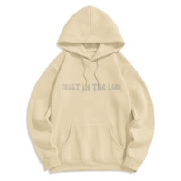 Gray And Blue Characters Hooded Sweatshirt