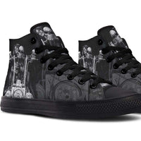 Printed Couple High-top Canvas Shoes