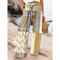 Casual Streetwear Wide-leg Athletic Pants From Europe And The US