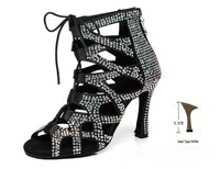 Women's High-top Lace-up Jazz Dance Shoes
