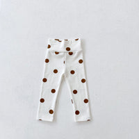 Printed Top High Waist Leggings Knit Cardigan Jacket Three Piece
