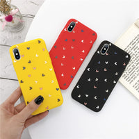 Love Frosted Soft Shell Phone Case