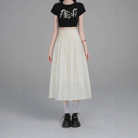Mid Length Sweet Slim-fit Womens Skirt