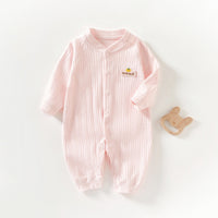 Baby Jumpsuit Spring And Autumn Pure Cotton Boneless