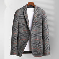 High End Autumn And Winter Middle-aged Men's Suit