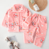 Children's flannel pajamas