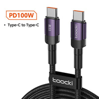 Aluminum Alloy Data Cable Type-C 5A Fast-Charging Cable