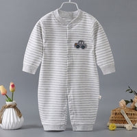 Spring new baby boneless one-piece long sleeves