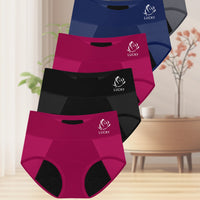 High Waist Menstrual Period Sanitary Panty Plus Size Breathable