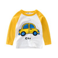 Korean children's wear autumn new boys' long sleeve T-shirt