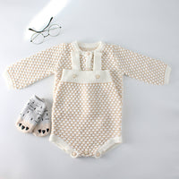Baby suit knitted cardigan jacket