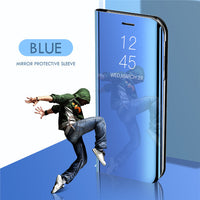 Electroplating Mirror Leather Case For Samsung Note20U Mobile Phone Case