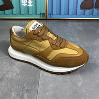 Colorblock Thick Bottom Korean Style All-match Retro Trendy Men's Shoes