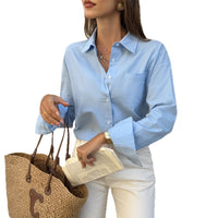 Lightly Mature, Relaxed-fit Commuter Shirt Top