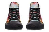 High Top Canvas Shoes For Printing Lovers